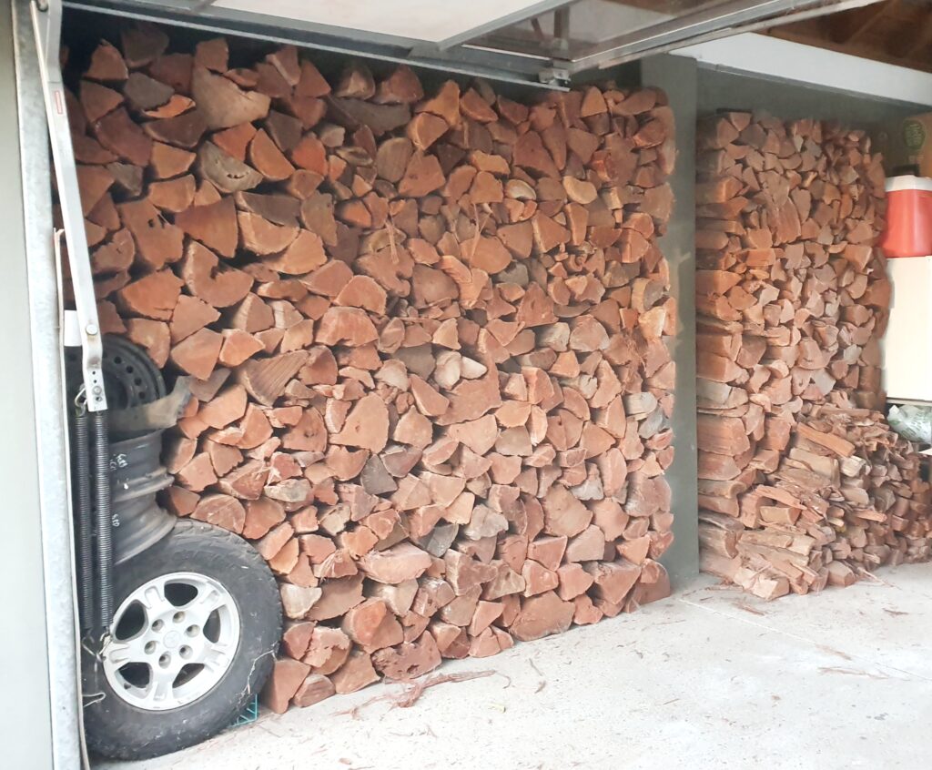 Perth's Best Jarrah Firewood loads JJ's Firewood Supplies